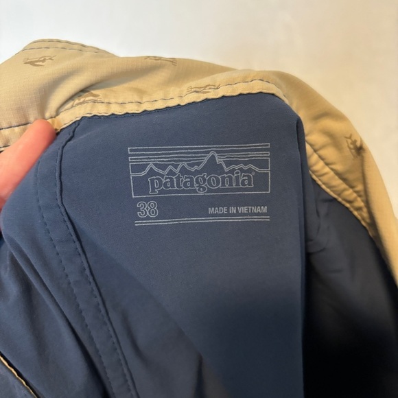 Patagonia Wavefarer Boardshorts blue swimsuit size 38 - Picture 8 of 10